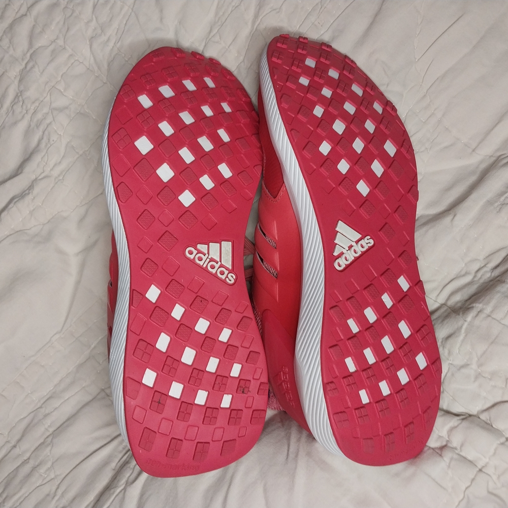 Adidas Pink Sneakers with Textured Fabric rapidRun cloud foam. Size 5 - Picture 11 of 11